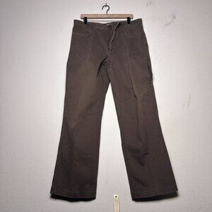 Royal Robbin Chino Pant Men 36x32 Carpenter Corduroy Brown Straight Heavy Cotton